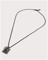 Collana Bikkembergs Uomo in Acciaio Diamante 0.02 Ct HAP01WV - HAP01WV